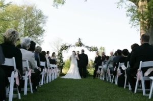 woodland wedding in louisiana